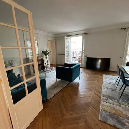 Vue Tour Eiffel Avec Balcon Air Conditionne 6p Apartament Paryż