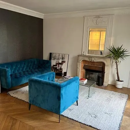 Vue Tour Eiffel Avec Balcon Air Conditionne 6p Apartament Paryż