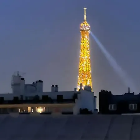 Vue Tour Eiffel Avec Balcon Air Conditionne 6p Apartament *